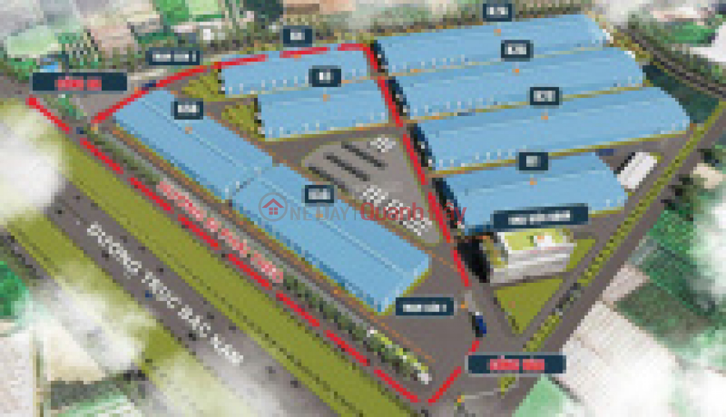OWNER RENTING OUT BRAND NEW, 100% INDEPENDENT WAREHOUSE SYSTEM – GIA LOC, HAI PHONG Rental Listings