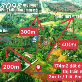 SUPER PRODUCT LAND FOR SALE IN NGOC MINH AREA - NGOC LAC TOWN, CHEAP PRICE ONLY 280 TR\/ 1 LOT _0