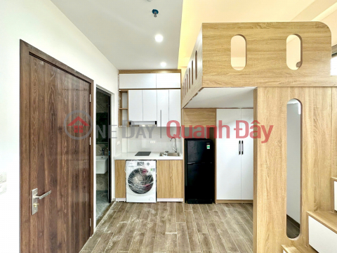 (Extremely rare) Newly opened 20m2 luxury Loft apartment in Quan Nhan - Has private washing machine _0