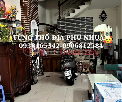 BÁN NHÀ PHÚ NHUẬN DƯỚI 10 TỶ-ĐƯỜNG PHAN XÍCH LONG 51M2 NGANG TRÊN 4M. _0