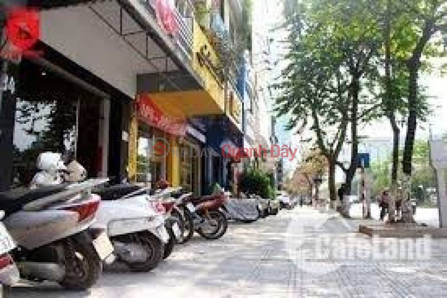 Property Search Vietnam | OneDay | Nhà ở Niêm yết cho thuê | Cho thuê nhà Trần Thái Tông 140m2 x 4 tầng + hầm có thang máy mt 7m giá 110tr/thang