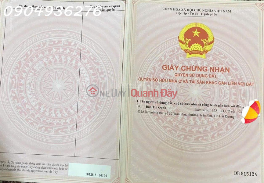  Làm ơn chọn, Nhà ở Niêm yết bán, đ 8,5 tỷ
