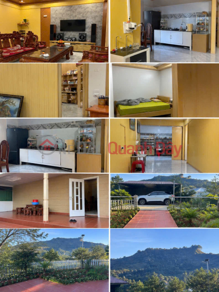 House with garden for rent, beautiful view, 500m2 area, price 12 million VND, Hung Vuong area, Da Lat, Lam Dong. Rental Listings