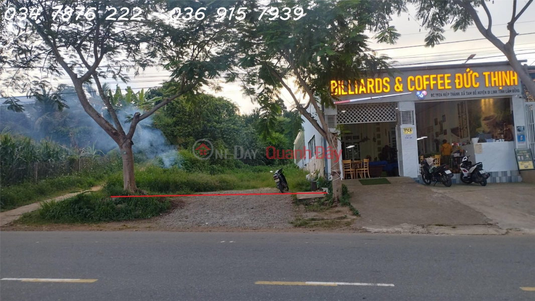 OWNER FOR URGENT SELLING FRONT LOT OF LAND, BEAUTIFUL LOCATION At Highway 20, Tam Bo, Di Linh, Lam Dong Sales Listings