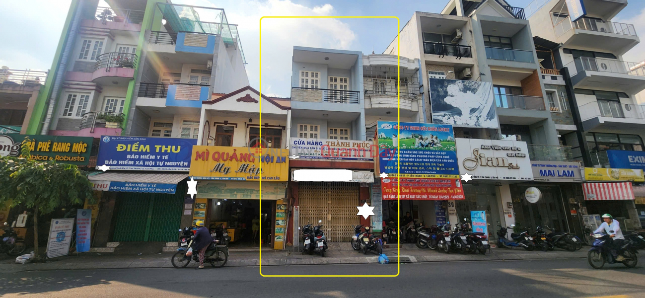 Property Search Vietnam | OneDay | Residential Rental Listings | House for rent on Truong Vinh Ky Street, Tan Phu District, 80m², 2 floors - near the intersection - 22 million VND.