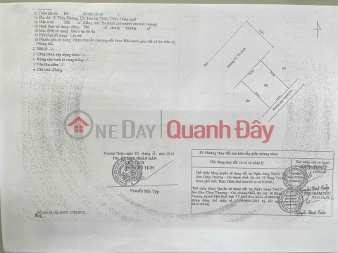 ĐẤT ĐẸP–GIÁ TỐT–CẦN BÁN GẤP –Đường Võ Văn Kiệt (Vành đai 3) – P.Thủy Dương – TX.Hương Thủy – TP Huế _0