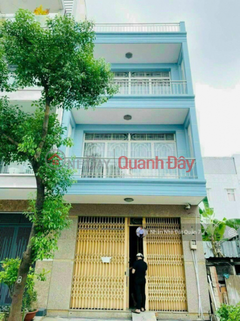 Horizontal house 5x18m Phu My residential area Public utility District 4 street side 12m 4-storey house price 9.6 billion negotiable _0