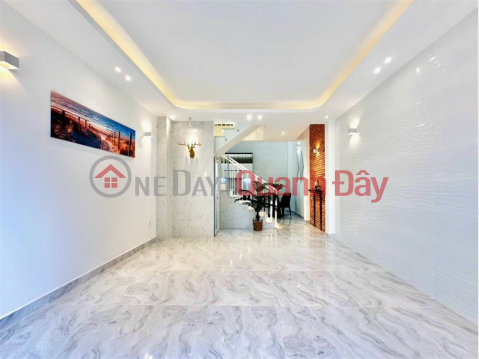 100% new house, Nguyen Van Khoi, Go Vap - HXH, 5 floors fully furnished, 6.38 billion _0