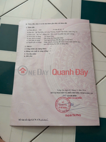 Property Search Vietnam | OneDay | Nhà ở Niêm yết bán | NHÀ ĐẸP – GIÁ TỐT – CHÍNH CHỦ CẦN BÁN Tại Đường Trần Thị Non, Xã Hưng Long, Huyện Bình Chánh