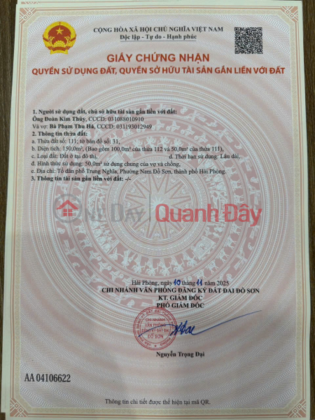 , Làm ơn chọn, Nhà ở | Niêm yết bán | đ 1,38 tỷ