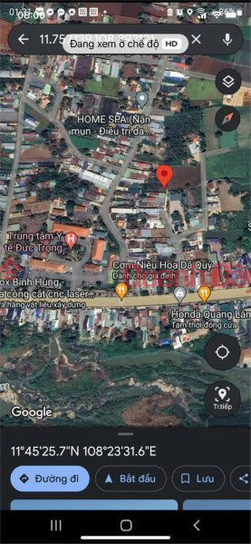 BEAUTIFUL LAND - GOOD PRICE - OWNER SELLS LOT OF 309 SQUARE METERS IN Lien Nghia Town, Duc Trong, Lam Dong Sales Listings