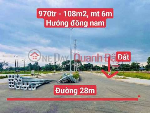 CHỈ 970 TRIỆU - SỞ HỮU LÔ ĐẤT ĐẤU GIÁ ĐẸP NHẤT KHU - VỊ TRÍ LÕI KHU CÔNG NGHIỆP _0
