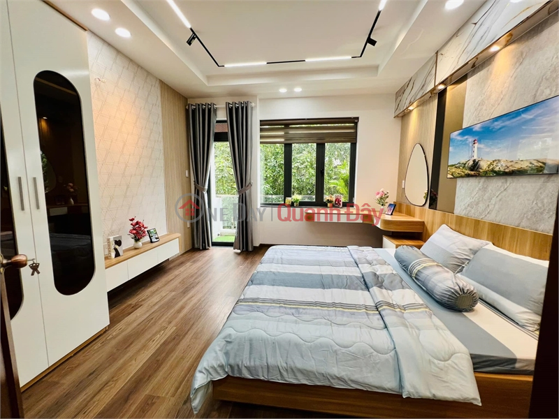 đ 6.99 Billion | 4-storey house with high-class interior. 5m alley Pham Van Chieu, Ward 9, Go Vap. only 6.99 billion