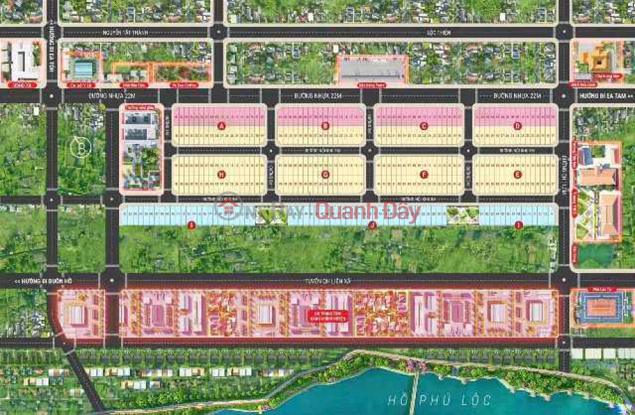 Land auction Phu Loc residential area | Vietnam Sales | đ 720 Million