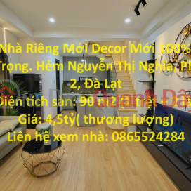 New Private House for Sale New Decor 100% EXTREMELY LUXURY. Nguyen Thi Nghia Alley, Ward 2, Da Lat _0