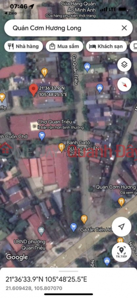Property Search Vietnam | OneDay | Sales Listings | Plot of land with 2 fronts, Plot 2, SAT CH QUAN THO station, QUAN TRIEU ward, TPTN