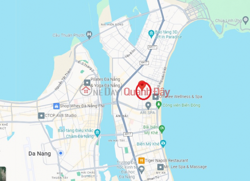 Property Search Vietnam | OneDay | Residential | Sales Listings ► 10.5m Son Tra street house near Pham Van Dong is the cheapest in the area, 70m2, 3 floors, slightly 5.x billion