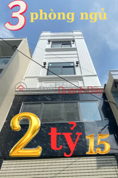 House for sale in Binh Tri Dong, 4 floors - 2 billion 15, new house immediately, 4 intersection of Bon Xa Sales Listings