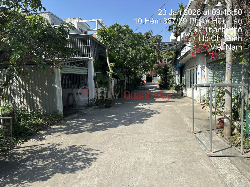 đ 7.6 Billion, OWNER SELLING LAND IN NHÀ BÈ – ALLEY 387/29 PHAM HUU LAU, GOOD PRICE