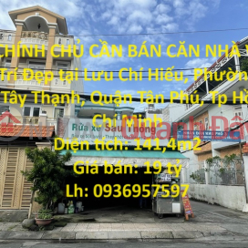 CHÍNH CHỦ CẦN BÁN CĂN NHÀ Vị Trí Đẹp tại phường Tây Thạnh, quận Tân Phú, TPHCM _0