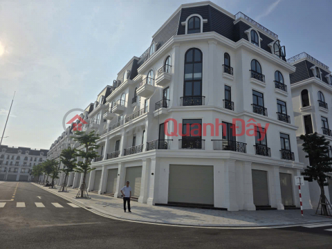 Owner transferring ownership of a corner unit with 20m frontage on two sides - Hoang Huy Green River - Park and river view. _0