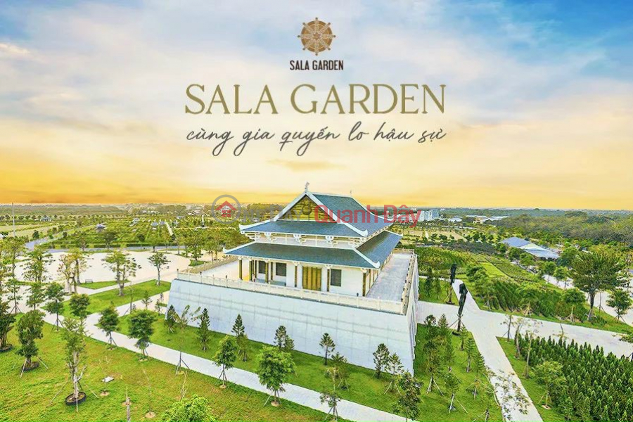 Gia đình cần sang lại nền mộ đơn đôi cho người hữu duyên trong khuôn viên dự án Sala Garden Niêm yết bán