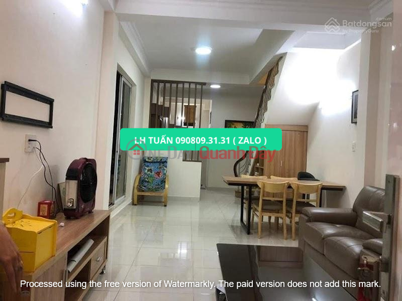 A3131-House for sale in Phu Nhuan Dao Duy Anh - 52m², 4 bedrooms, 10m from car alley, price only 4 billion 4. Sales Listings