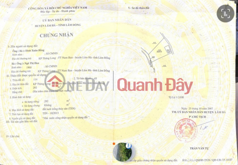 ĐẤT ĐẸP – GIÁ ĐẦU TƯ – CẦN BÁN GẤP 3 LÔ ĐẤT ĐẸP – Gia Lâm & Nam Ban –Lâm Hà – Tỉnh Lâm Đồng _0