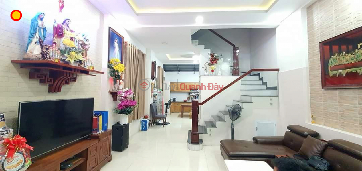 Property Search Vietnam | OneDay | Residential, Sales Listings | Car alley for sale in Linh Dong, Thu Duc. Corner lot, 3 floors, area: 70m2, width 5m, price 5.x billion.
