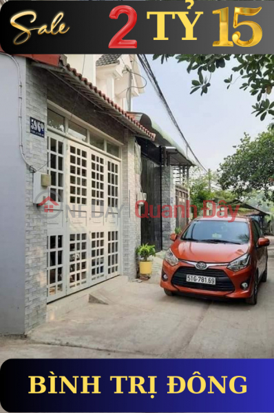 Huong Lo 2 Binh Tan near 4 Communes, close to Tan Phu and District 11, 4 storeys for immediate living\\/renting Sales Listings