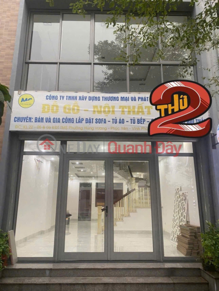 5-story house for rent in TMS Urban Area, Phuc Yen Ward, Phuc Yen City, Vinh Phuc Province. Rental Listings