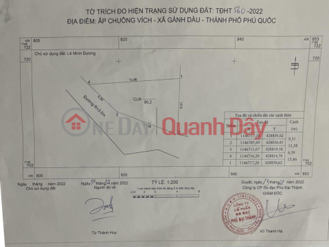 The owner needs to quickly sell a beautiful plot of land in Chuong Vich hamlet, Ganh Dau commune, Phu Quoc city, Kien Giang. _0