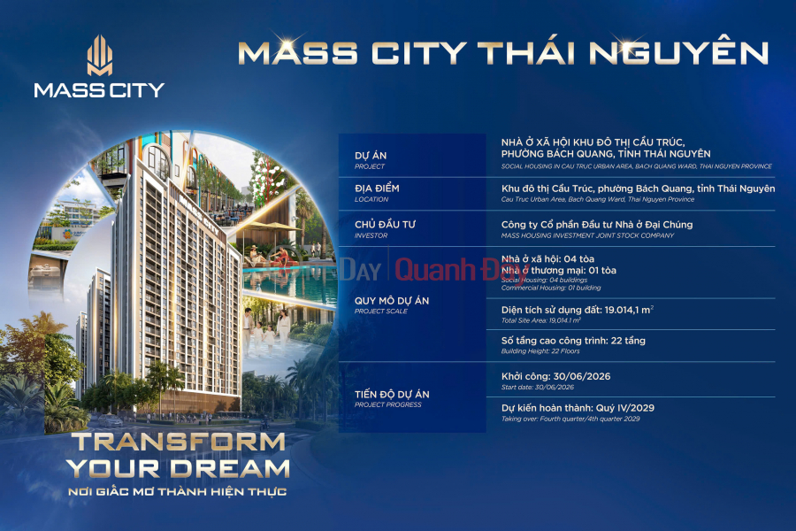 đ 900.0 Million Mass City Social Housing, Bach Quang Ward, Thai Nguyen