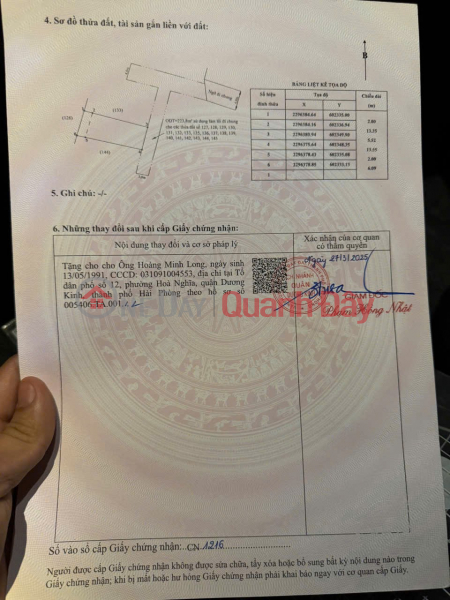 GIÁ HIẾM – 3 LÔ ĐẤT ĐẸP TRUNG TÂM HÒA NGHĨA, DƯƠNG KINH – CHỈ 12TR/M² ZALO 0567 222 555 | Việt Nam Bán | đ 1,07 tỷ