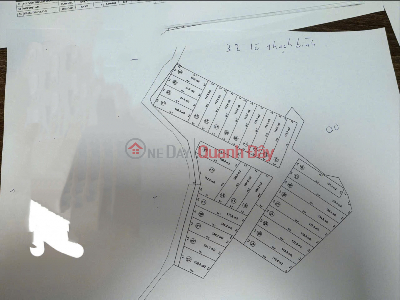Property Search Vietnam | OneDay | Residential Sales Listings Urgent sale of residential land lot, Thach Binh, Thach Thanh, Thanh Hoa, price 12x million, 120 m2