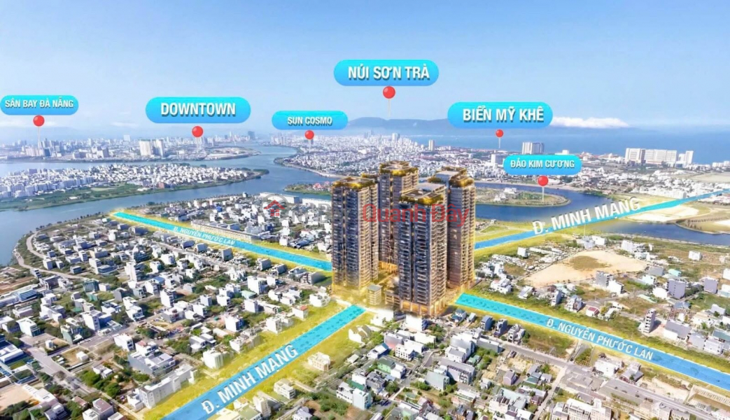Bán Studio F2 tầng 12A trục 11 | view đường Nguyễn Phước Lan | chỉ 1.59 tỷ Việt Nam, Bán đ 1,59 tỷ