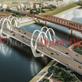 House for sale on Phan Dang Luu street, 1 side for cars, wide sidewalk, facing Duong 2 bridge under construction _0