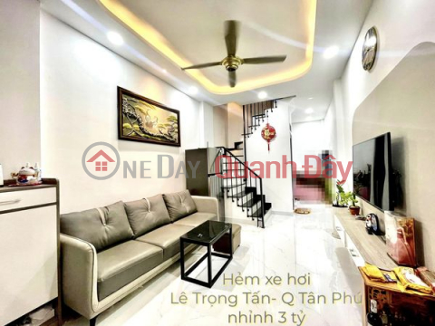 SUPER PRODUCT TAN PHU - CAR ALLEY WITH FOUR SIDE TURN - 2 BRs - 2 FLOORS - FREE FULL MODERN HIGH QUALITY FURNISHING - _0