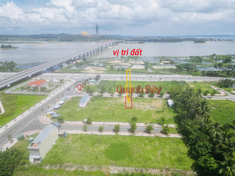 Land for sale in Nghia Phu, North direction, overlooking Quan Am statue, 125m2, 17.5m asphalt road, Red Book available Sales Listings