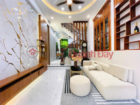 4-storey house with full furniture, sauna, area 4.1x12m, Pham Van Chieu, Go Vap. _0