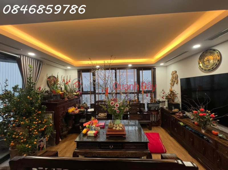 Selling 3 bedroom 2 bathroom apartment The Park Home-Cau Giay, Corner Apartment, Fully Furnished, 121m2 Price 8.5 billion (Negotiable) Sales Listings