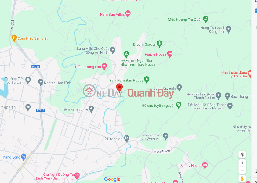 Available source of beautiful land (with Tho Cu) all kinds of areas along Da Lat, priced from only 480 million Sales Listings