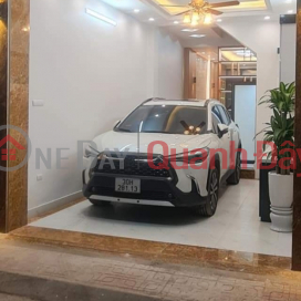 Beautiful house Phu Dien 45m2 car corner lot 5 floors price 4.8 billion VND _0