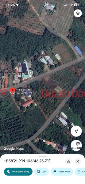 đ 720 Million, PRIME LAND FOR SALE BY OWNER IN HAMLET 3, THANH HOA COMMUNE, BU DOP DISTRICT, BINH PHUOC PROVINCE