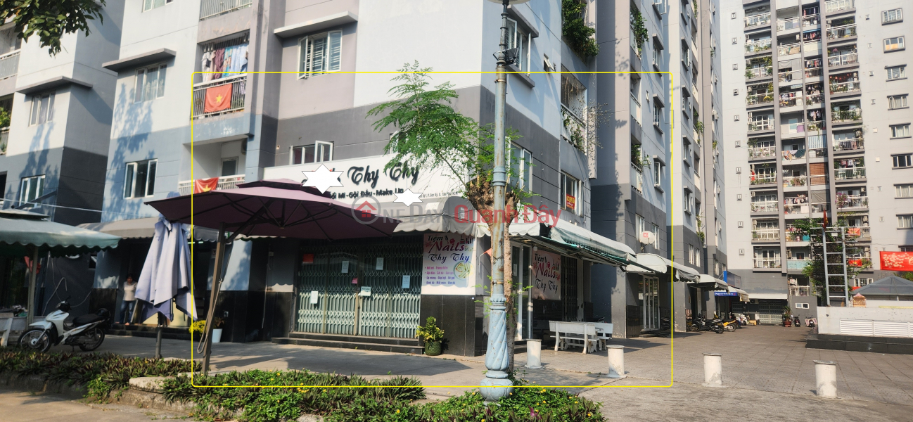 Shophouse for rent, 2 street frontages, Son Ky Apartment Building, Tan Phu District, 96m², 2 floors - 15 million VND., Vietnam, Rental đ 15 Million/ month