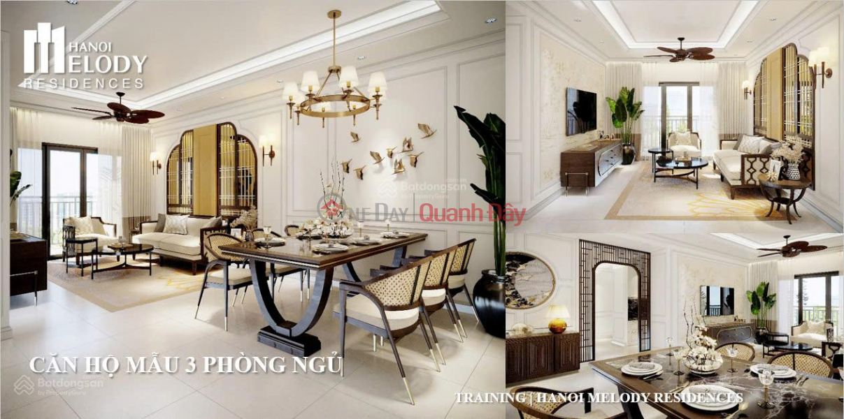 đ 47 Million, Hanoi Melody Linh Dam apartment, 10% discount on foreign exchange fund, booking 50 million, choose apartment, choose floor