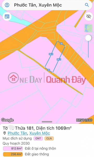 Discounted price for quick sale of residential land on TL328 Phuoc Tan street, Xuyen Moc, Ba Ria Vung Tau | Vietnam, Sales, ₫ 3.7 Billion