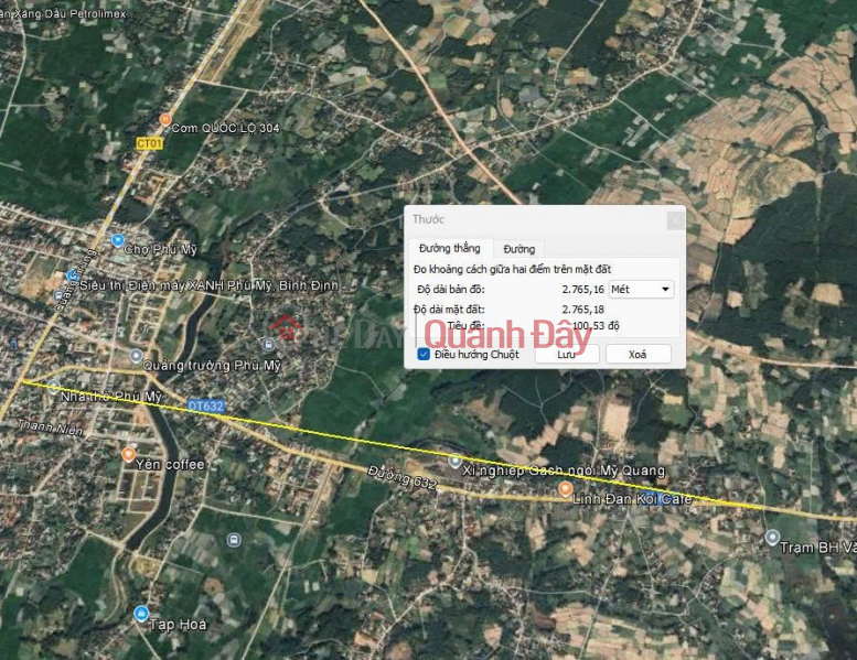 Property Search Vietnam | OneDay | Residential, Sales Listings, BEAUTIFUL LAND For sale 2 adjacent lots DT632 (Hai Ba Trung extended road) My Quang commune, Phu My, Binh Dinh