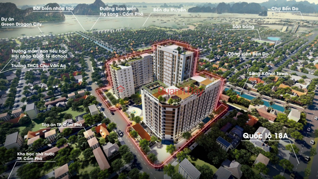 Sở hữu chung cư cao cấp Luxcity Cẩm Phả với chính sách chiết khấu hấp dẫn Niêm yết bán