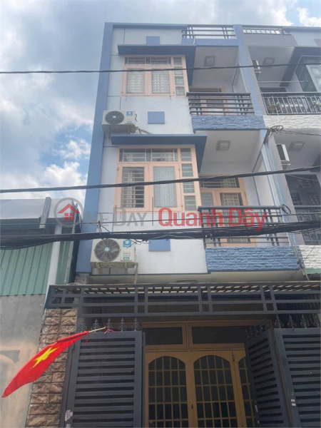 House for sale 4x14m, 4 floors - 6m alley Tan Huong, near Tan Huong market, Tan Phu -- only 7.6 billion Vietnam | Sales đ 7.6 Billion